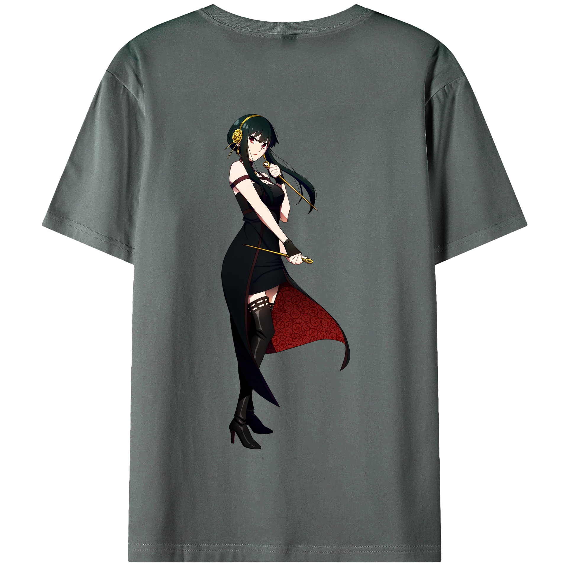 （画像用） SPY×FAMILY间谍家家酒 綿100％半袖Tシャツ（背面プリント）